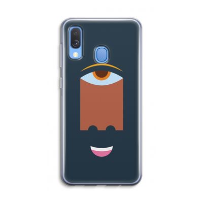 Mono M: Samsung Galaxy A40 Transparant Hoesje