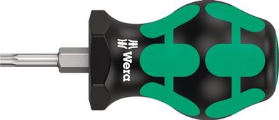 Wera Schroevendraaier | maat T 15 | klinglengte 25 mm | 2-componentengreep | ronde kling | 1 stuk - 05008857001 05008857001