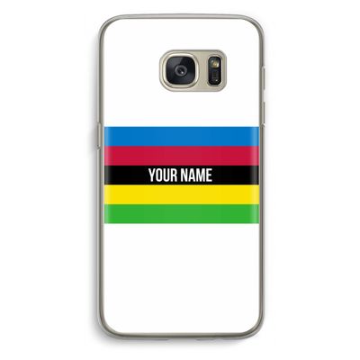 WK Wielrennen: Samsung Galaxy S7 Transparant Hoesje WK Wielrennen: Samsung Galaxy S7 Transparant Hoesje