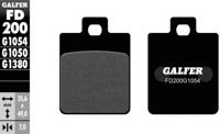 GALFER remblokken "fd200" brake pad fd200 g1054 organic standard