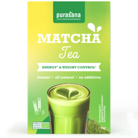 Purasana Instant matcha groene thee bio 12 Gram