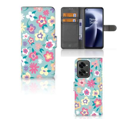 OnePlus Nord 2T Hoesje Flower Power OnePlus Nord 2T Hoesje Flower Power
