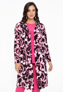 Yoek Vest lang | Zwart | Maat 38/40