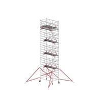 Altrex RS TOWER 52 rolsteiger | 10.20 m | 1.35 m | 2.45 m houten platform | Safe-Quick + schoren - TX520055
