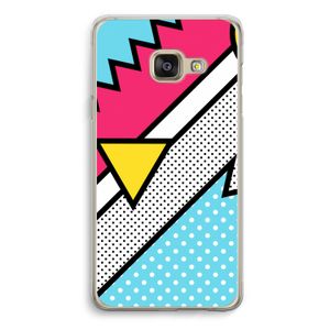 Pop Art #3: Samsung A3 (2017) Transparant Hoesje