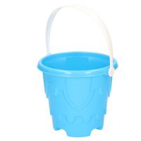 T&F Creations Zandkasteel Emmer - blauw - 18 x 16 cm - strandemmer - zandvormpjes
