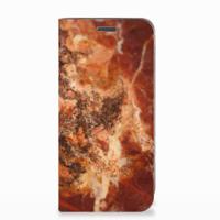 Motorola Moto E5 Play | Standcase | Marmer Bruin