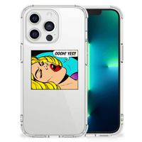 Apple iPhone 13 Pro Anti Shock Bumper Case Popart Oh Yes - thumbnail