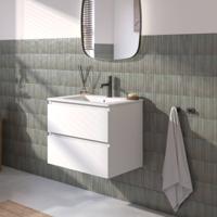 Ben Tendenza badmeubel incl. keramische wastafel 60x46x52cm glans wit