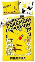 Pokémon Pika Pika Dekbedovertrek 140 x 200 cm (70 x 90 cm)