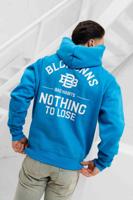 Black Bananas Bad Habits Hoodie Heren Blauw - Maat S - Kleur: Blauw | Soccerfanshop