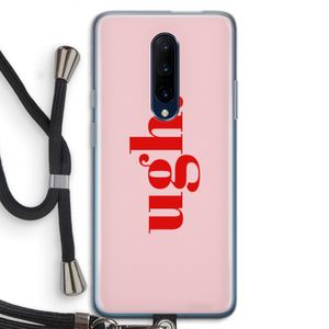 Ugh: OnePlus 7 Pro Transparant Hoesje met koord