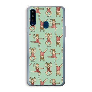 Gymboys: Samsung Galaxy A20s Transparant Hoesje