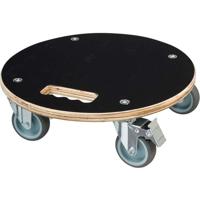 Vierkante rolpothouder - NATURE - Gemaakt van FSC® hout - Max. belasting 250 kg