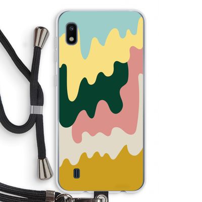 Baar B: Samsung Galaxy A10 Transparant Hoesje met koord