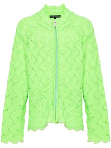 Robyn Lynch cardigan en maille 3D - Vert