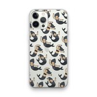 Zeemeermin: iPhone 12 Pro Max Transparant Hoesje