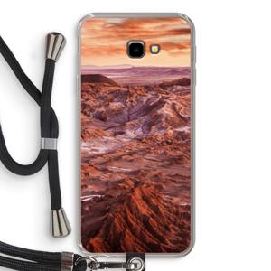 Mars: Samsung Galaxy J4 Plus Transparant Hoesje met koord