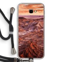 Mars: Samsung Galaxy J4 Plus Transparant Hoesje met koord