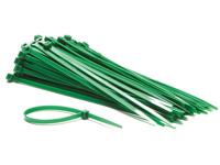 Set met nylon kabelbinders 4.6 x 200 mm groen (100 st.) - Velleman Set met nylon kabelbinders 4.6 x 200 mm groen (100 st.) - Velleman