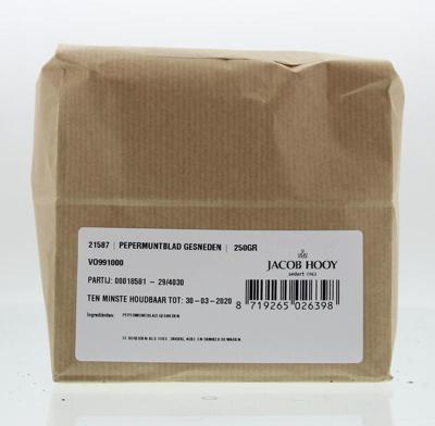 Jacob Hooy Pepermuntblad gesneden brunch 250 Gram