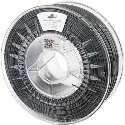 Spectrum Filaments 80401 PET-G HT100 Filament PETG Hittebestendig, Chemisch bestendig 1.75 mm 1000 g Grijs 1 stuk(s) Spectrum Filaments 80401 PET-G HT100 Filament PETG Hittebestendig, Chemisch bestendig 1.75 mm 1000 g Grijs 1 stuk(s)
