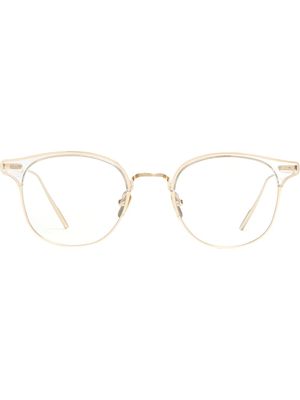 Gentle Monster lunettes de vue AlioXC1 à monture rectangulaire - Blanc
