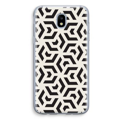 Crazy pattern: Samsung Galaxy J5 (2017) Transparant Hoesje