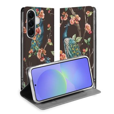 Bookcase Samsung Galaxy A37 Pauw met Bloemen