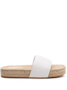 Senso espadrilles Isobel à bout ouvert - Blanc