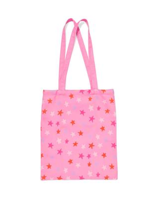 HEMA Canvas Tas 42x36cm Sterren Roze