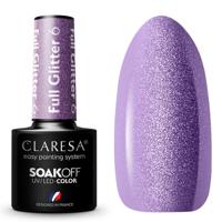 Claresa uv/led gellak 5ml full glitter 6 purple