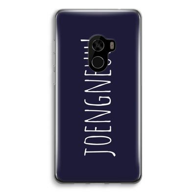 Joengneuh!: Xiaomi Mi Mix 2 Transparant Hoesje
