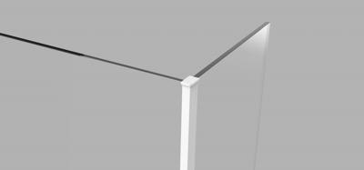 Hoekprofiel Van Rijn ST01 22 x 13 mm Wit