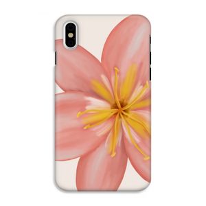 Pink Ellila Flower: iPhone X Tough Case