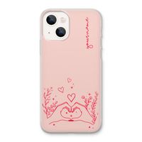 Love is in the air: iPhone 13 Transparant Hoesje