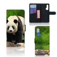 Honor 20 Pro | Telefoonhoesje | Met pasjeshouder | Panda