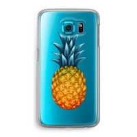 Grote ananas: Samsung Galaxy S6 Transparant Hoesje