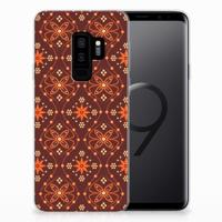 Samsung Galaxy S9 Plus | TPU bumper | Batik Brown