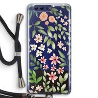 Botanical sweet flower heaven: Honor 9 Transparant Hoesje met koord