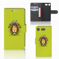 Sony Xperia XZ1 Compact Leuk Hoesje Doggy Biscuit - thumbnail