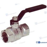 Válvula de bola latón cromado GS30014 - VALVULA BOLA 1 1/4""