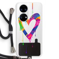 Melts My Heart: Huawei P50 Transparant Hoesje met koord Melts My Heart: Huawei P50 Transparant Hoesje met koord
