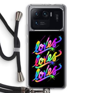 Loves: Xiaomi Mi 11 Ultra Transparant Hoesje met koord