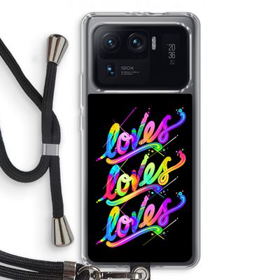 Loves: Xiaomi Mi 11 Ultra Transparant Hoesje met koord