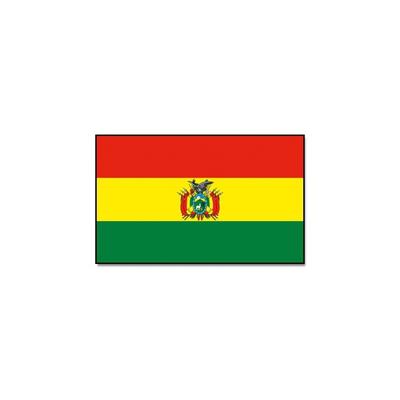 Vlag van Bolivia - 90 x 150 cm - feestartikelen - landen thema supporter - decoratie artikelen