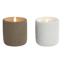 LED kaars Home ESPRIT (2 Stuks)