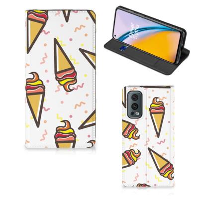OnePlus Nord 2 5G | Flip Style Cover | Icecream