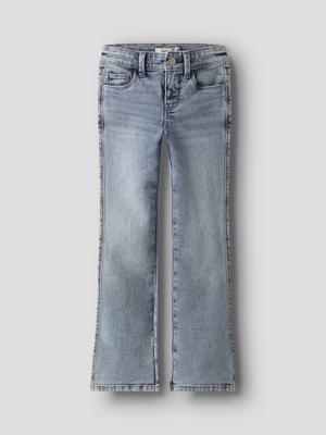 Name it winter jeansbroek meisjes - blauw - bootcut fit - NkfPolly