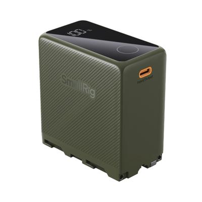 SmallRig 4577 NP-F970 USB-C Rechargeable Camera Battery, green
